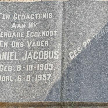 TOIT Daniel Jacobus, du 1903-1957 