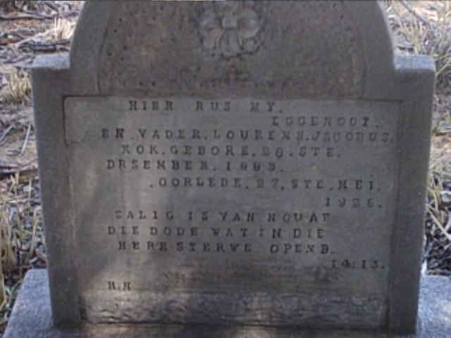 KOK Lourens Jacobus 1885-1926