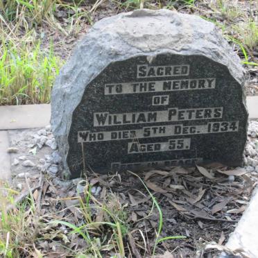 PETERS William -1934