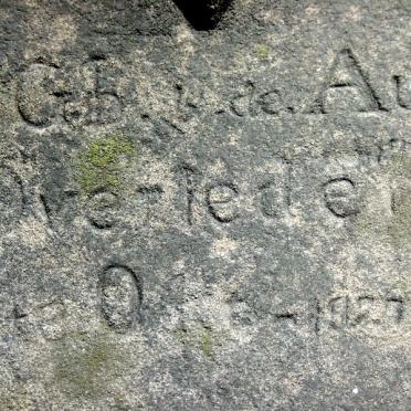 COETZEE Petrus D.J. -1927