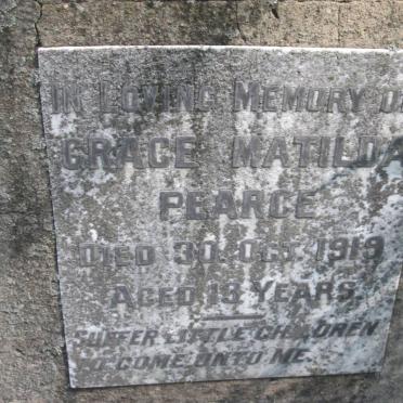 PEARCE Grace Matilda -1919
