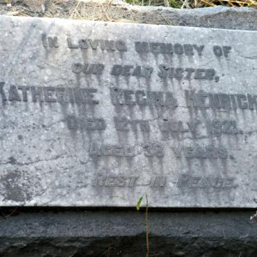 HENRICKSON Katherine Regina -1921