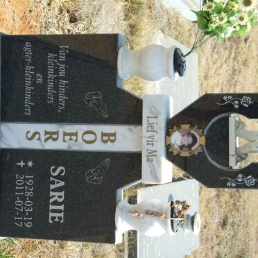 BOERS Sarie 1928-2011