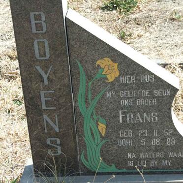 BOYENS Frans 1952-1989