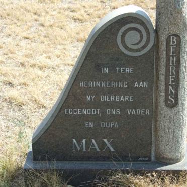 BEHRENS Max