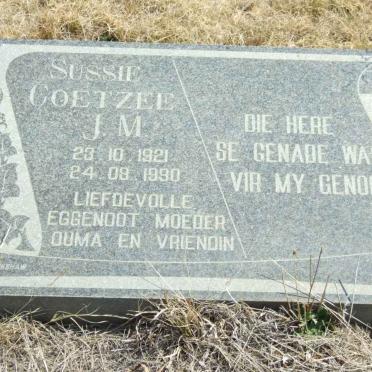 COETZEE J.M. 1921-1990