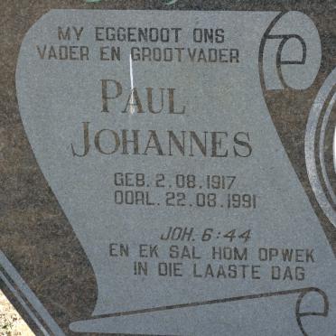 GROBLER Paul Johannes 1917-1991