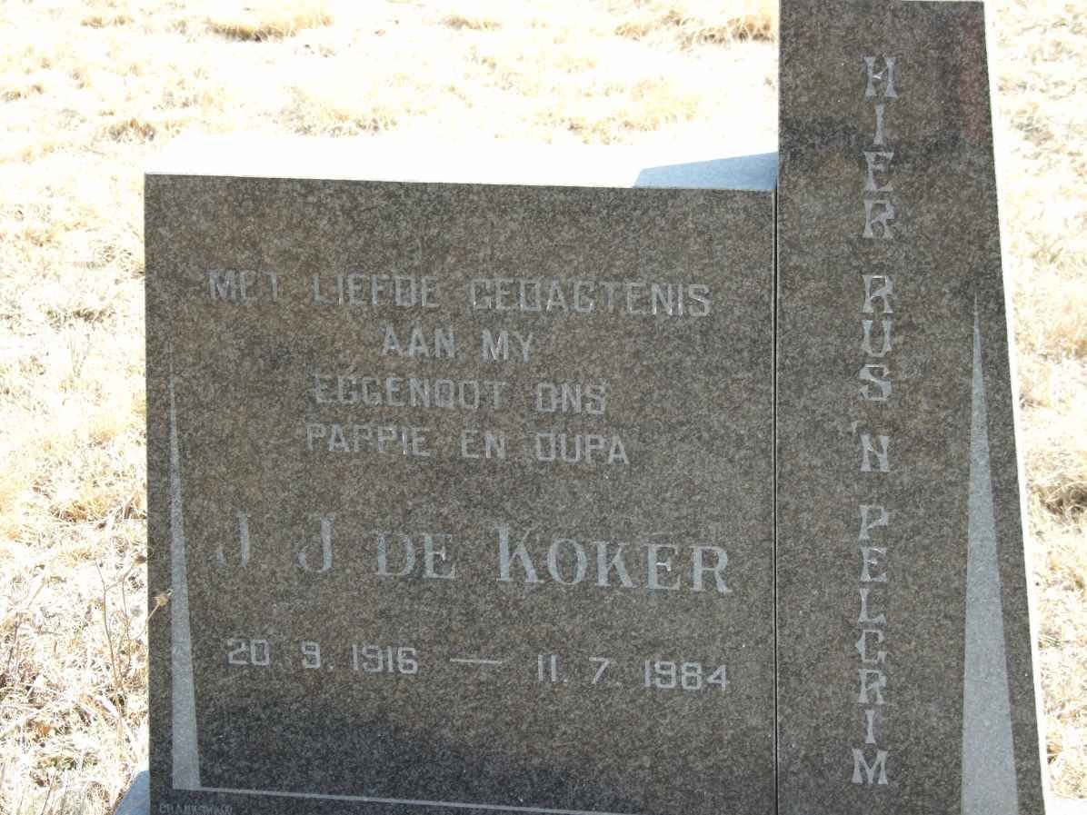 KOKER J.J., de 1916-1992