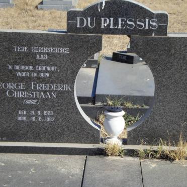 PLESSIS George Frederik Christiaan, du 1923-1987