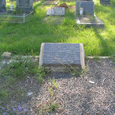 POTGIETER Hendrik 1907-1962 &amp; Barendina Jacoba 1914-2000