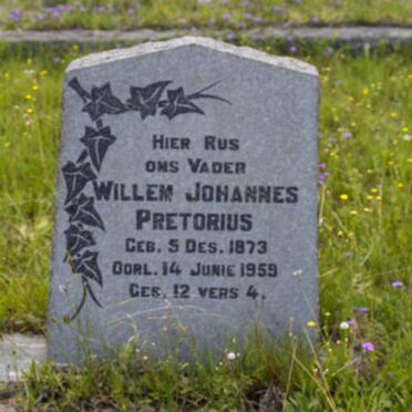 PRETORIUS Willem Johannes 1873-1959