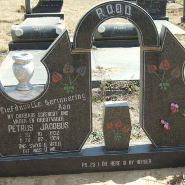ROOD Petrus Jacobus 1932-1994