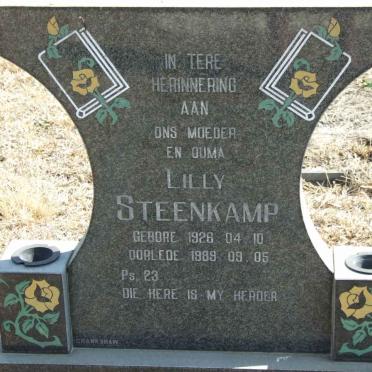 STEENKAMP Lilly 1926-1989