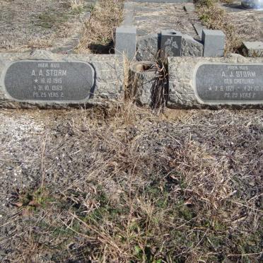 STORM A.A. 1915-1969 &amp; A.J. GREYLING 1921-1969