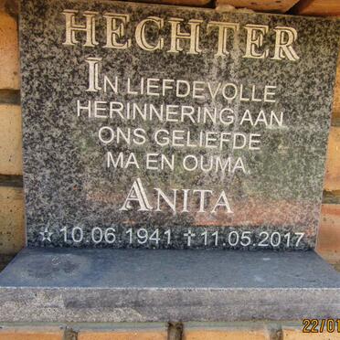 HECHTER Anita 1941-2017
