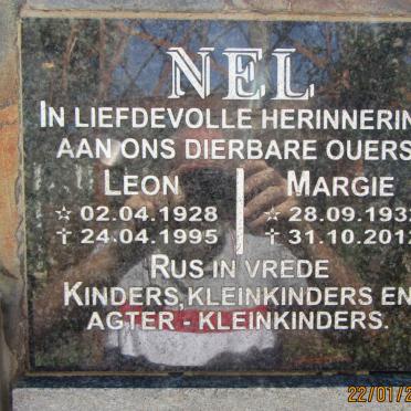 NEL Leon 1928-1995 &amp; Margie 1932-2012
