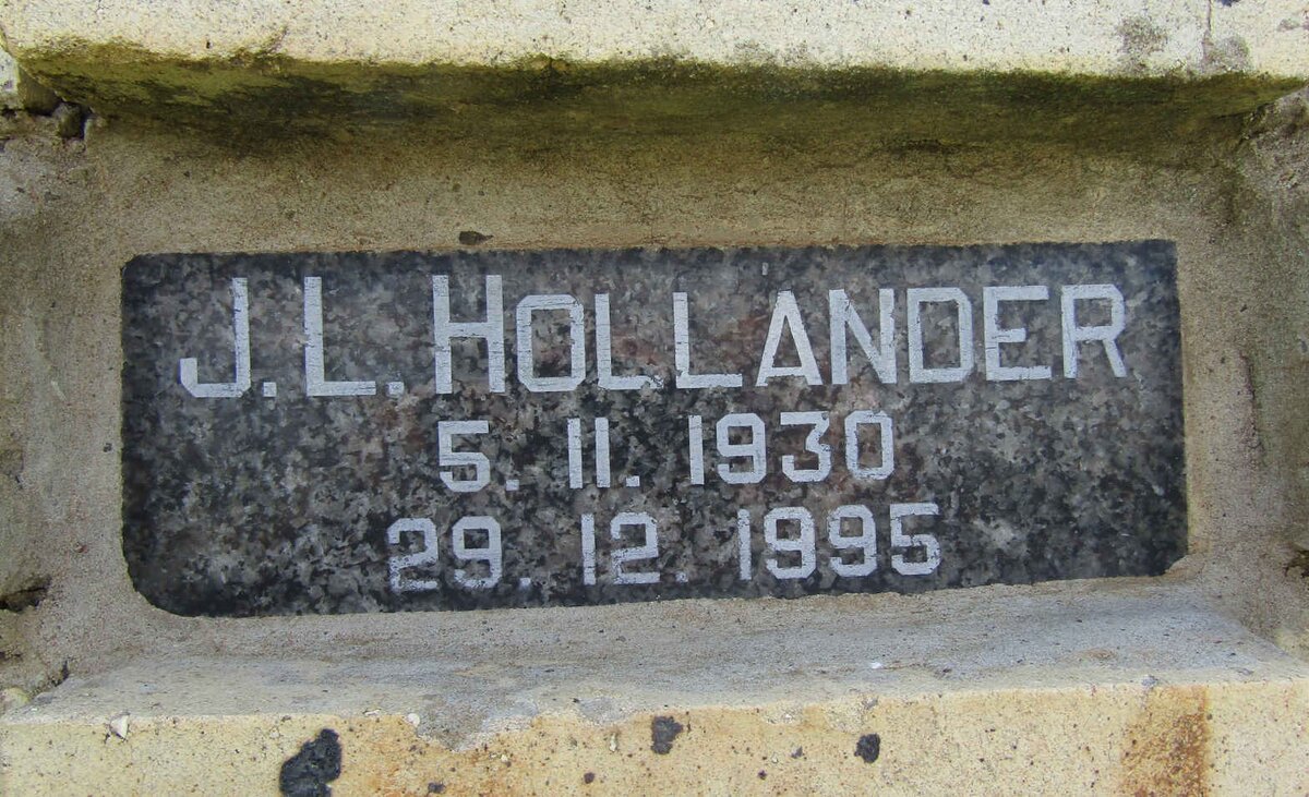 HOLLANDER J.L. 1930-1995