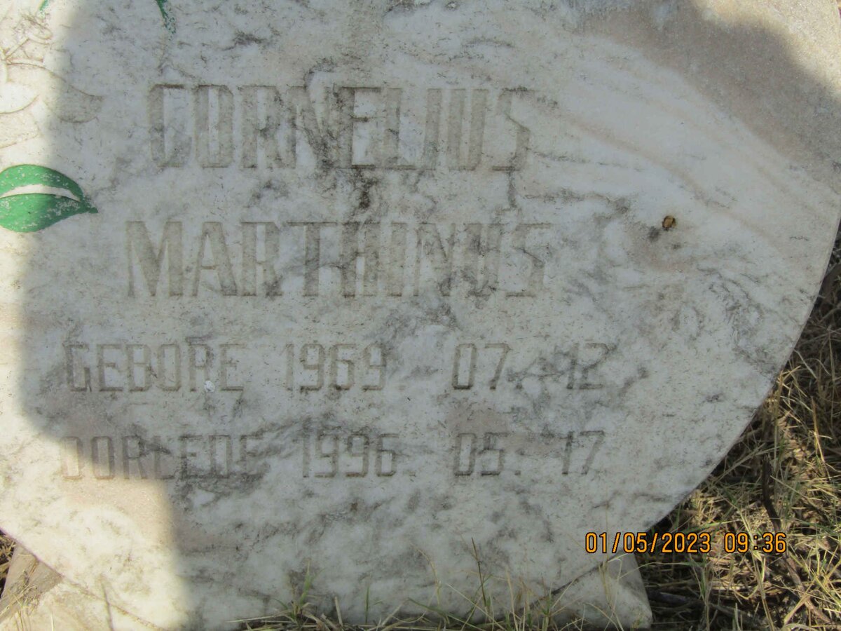 ? Cornelius Marthinus 1969-1996
