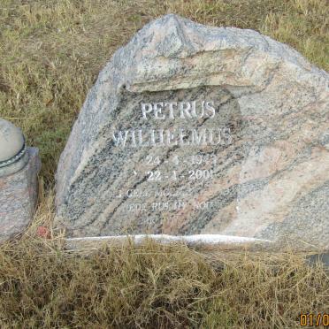 ? Petrus Wilhelmus 1943-2001
