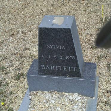 BARTLETT Sylvia 1976-1976