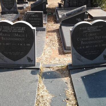 BEZUIDENHOUT Cornelius Petrus 1917-1983 &amp; Maria 1907-1981