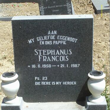BENADE Stephanus Francois 1950-1987