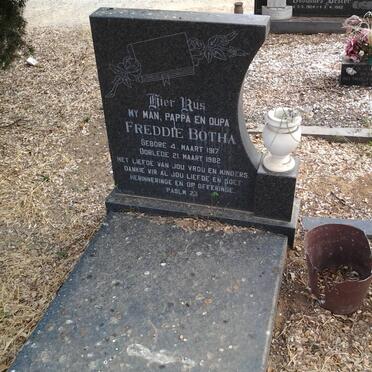 BOTHA Freddie 1917-1982