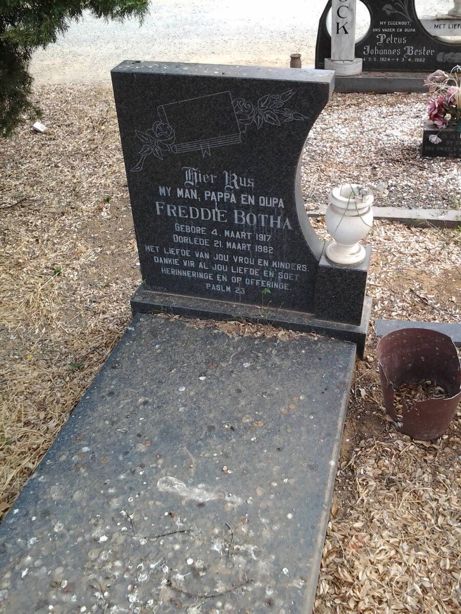 BOTHA Freddie 1917-1982