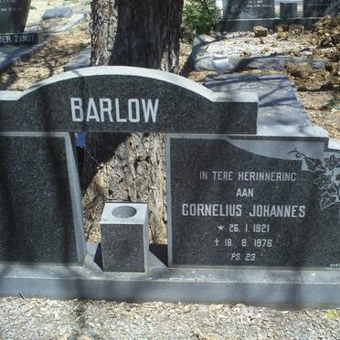 BARLOW Cornelius Johannes 1921-1976