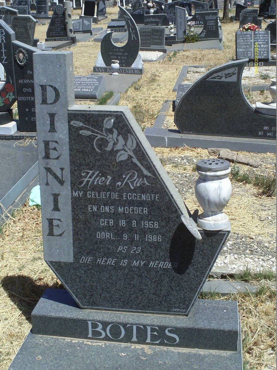 BOTES Dienie 1958-1986