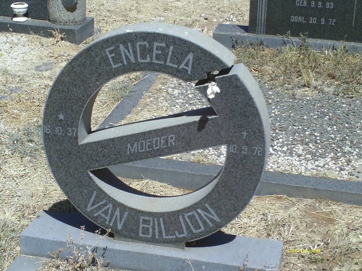 BILJON Engela, van 1937-1972