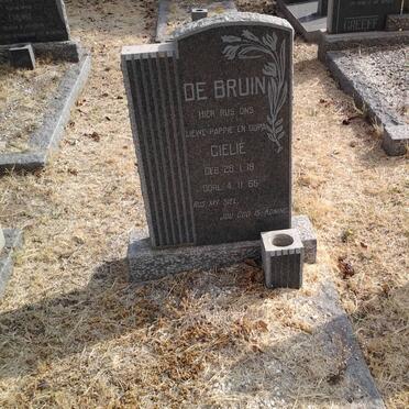 BRUIN Gielie, de 1918-1966