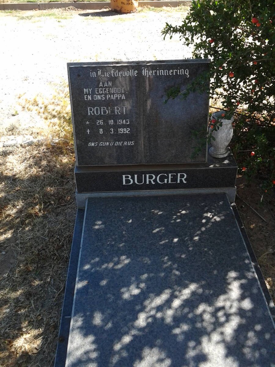 BURGER Robert 1943-1992