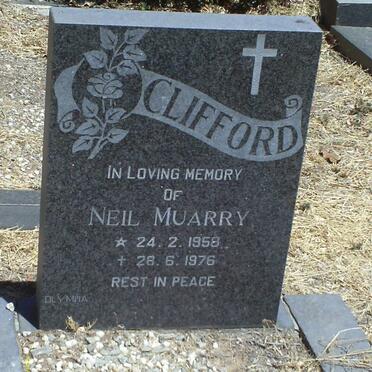 CLIFFORD Neil Muarry 1958-1976
