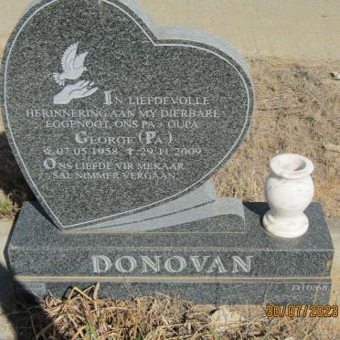 DONOVAN George 1958-2009