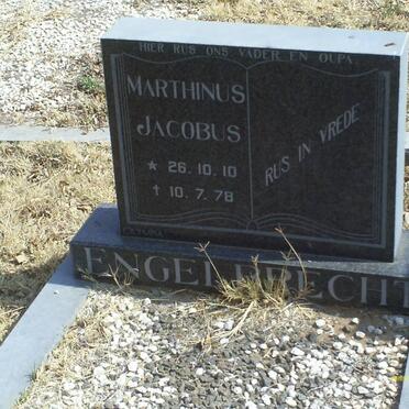 ENGELBRECHT Marthinus Jacobus 1910-1978