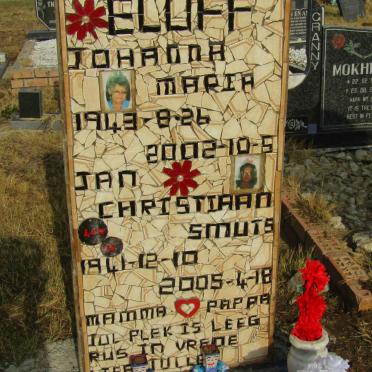ELOFF Jan Christiaan Smuts 1941-2005 &amp;  Johanna Maria 1943-2002 :: PELSER Casper -2023