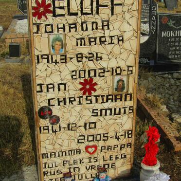 ELOFF Jan Christiaan Smuts 1941-2005 &amp;  Johanna Maria 1943-2002 :: PELSER Casper -2023