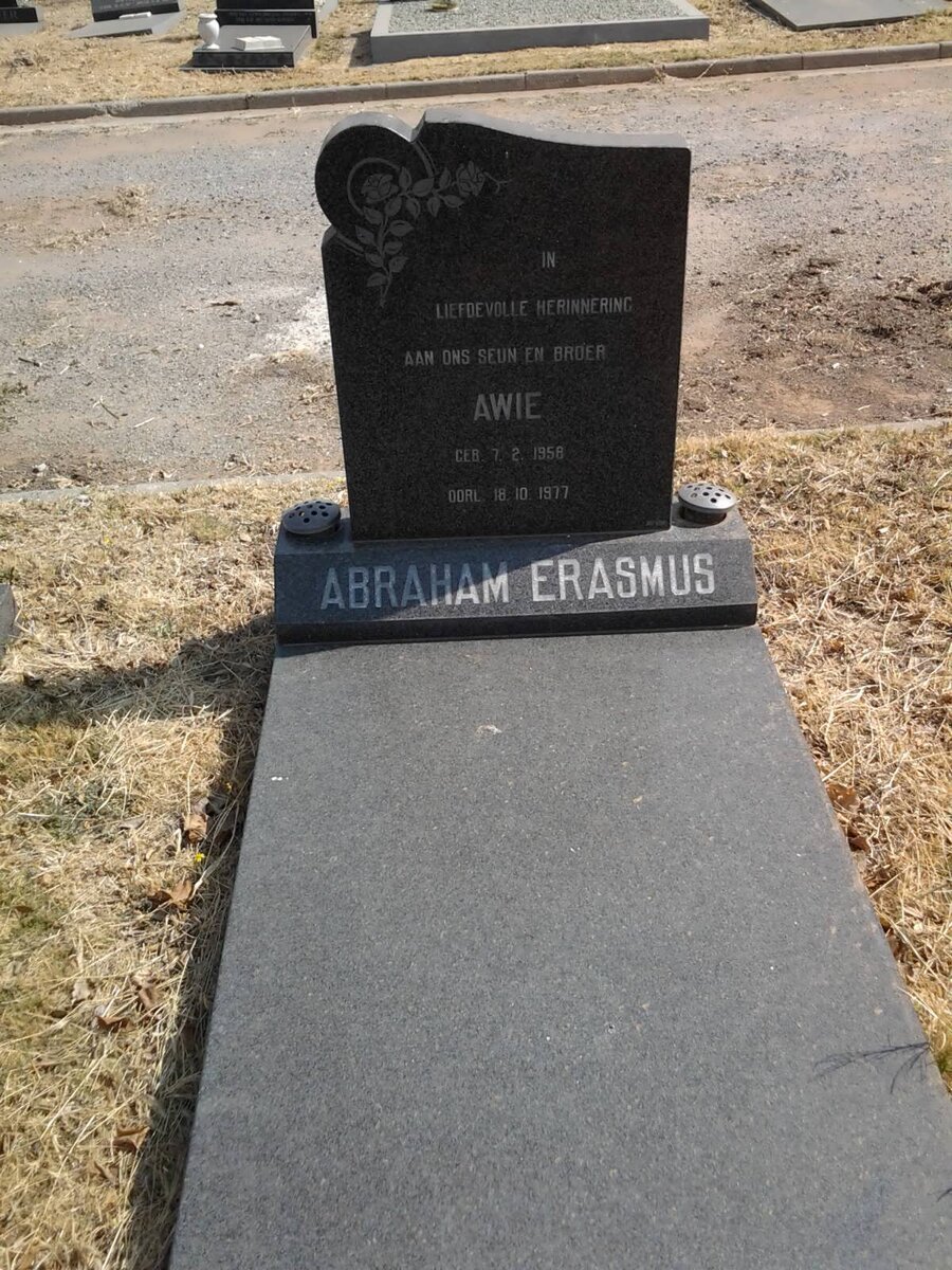 ERASMUS Abraham 1958-1977