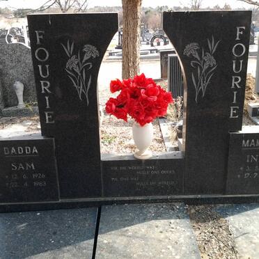 FOURIE Sam 1926-1983 &amp; Inks 1926-1992