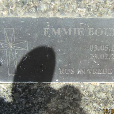 FOURIE Emmie 1924-2004
