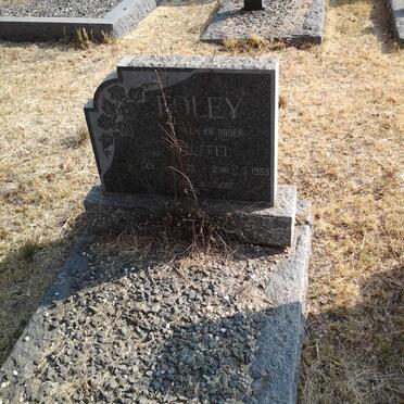 FOLEY Stoffel ?-1963