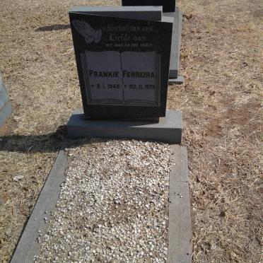 FERREIRA Frankie 1948-1979