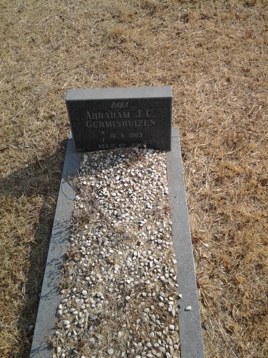 GERMISHUIZEN Abraham J.C. 1963-1963