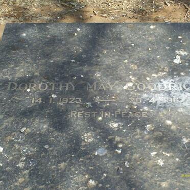 GOODRICH Dorothy May 1923-1967