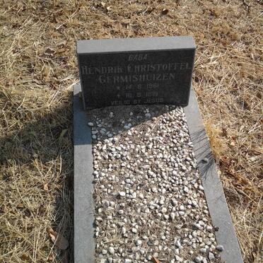GERMISHUIZEN Hendrik Christoffel 1961-1961