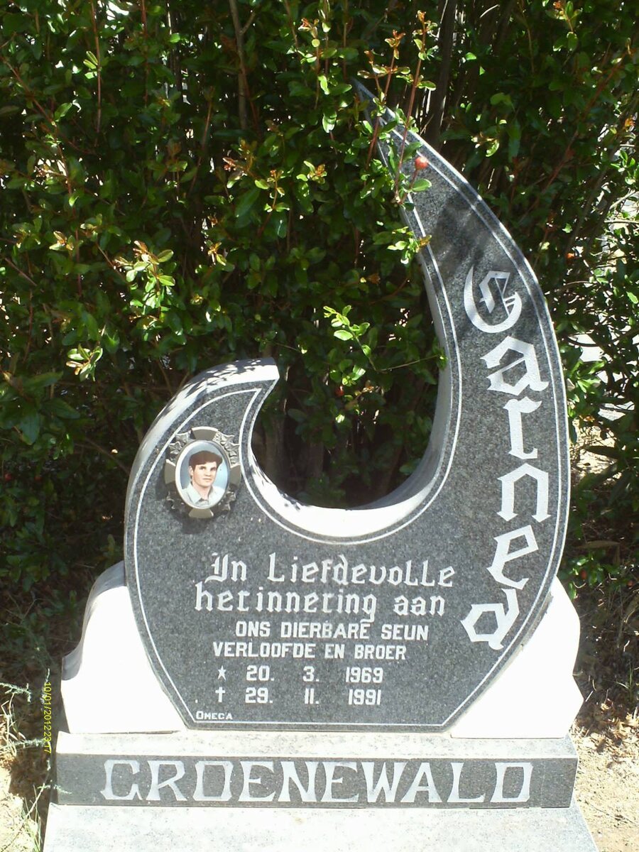GROENEWALD Garned 1969-1991