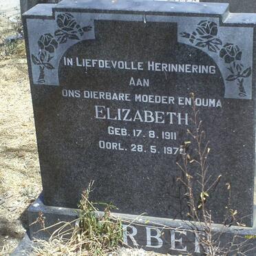 GERBER Elizabeth 1911-1974