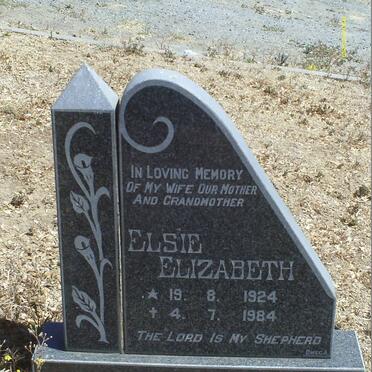 HOOLE Elsie Elizabeth 1924-1984