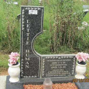 HUMAN Lettie 1954-2004
